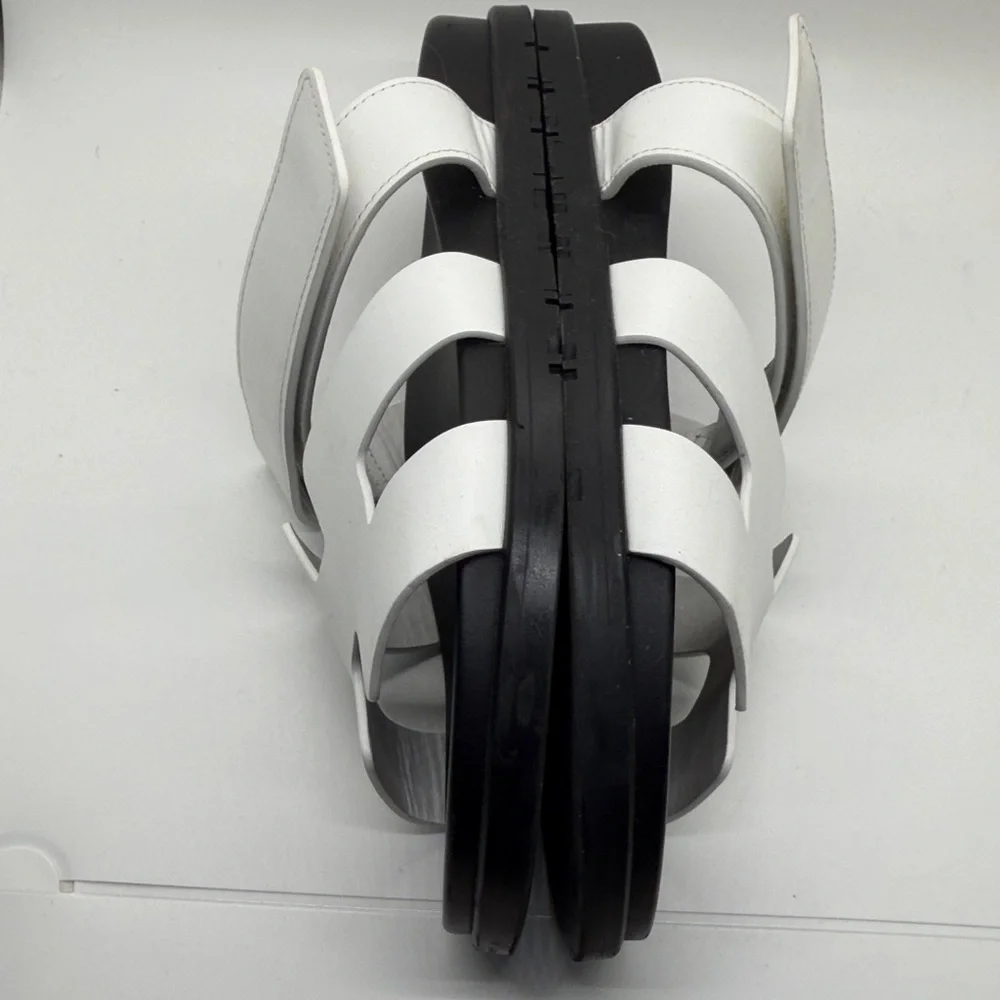 Hermes Black and White Women's Sandals - Picture 7 of 17